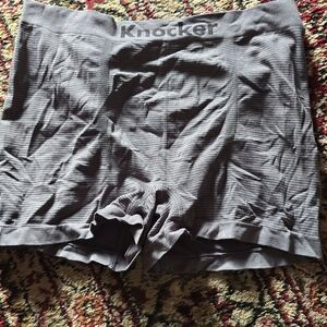 Men's Gray Boxer Briefs By Knocker